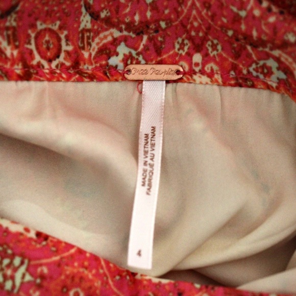 NWOT FREE PEOPLE Marion Skirt in Candy Combo - Picture 3 of 5